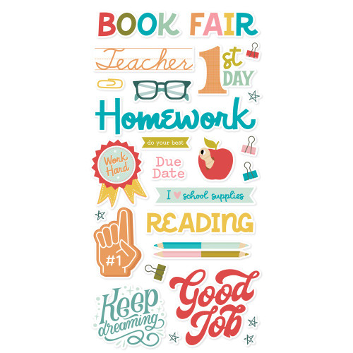 2 Pack - Book Fair Foam Stickers-46/Pkg - 5A002WZP-1GXW0