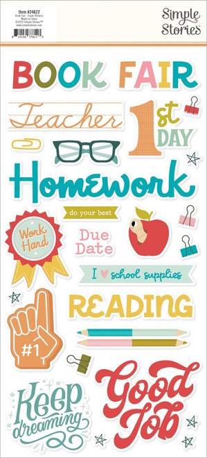 2 Pack - Book Fair Foam Stickers-46/Pkg - 5A002WZP-1GXW0