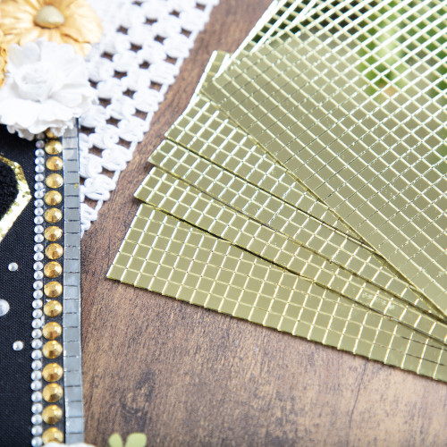 3 Pack - Craft Perfect Disco Tiles 5MM -Gold - 5A002MKY-1GP13 3 Pack - Craft Perfect Disco Tiles 5MM -Gold - 5A002MKY-1GP13