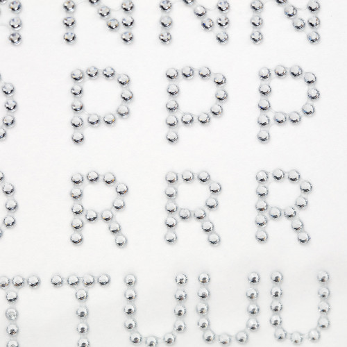 3 Pack - Craft Perfect Bling Sheet 2/Pkg .65"-Crystal Letters - 5A002MLH-1GP1B 3 Pack - Craft Perfect Bling Sheet 2/Pkg .65"-Crystal Letters - 5A002MLH-1GP1B