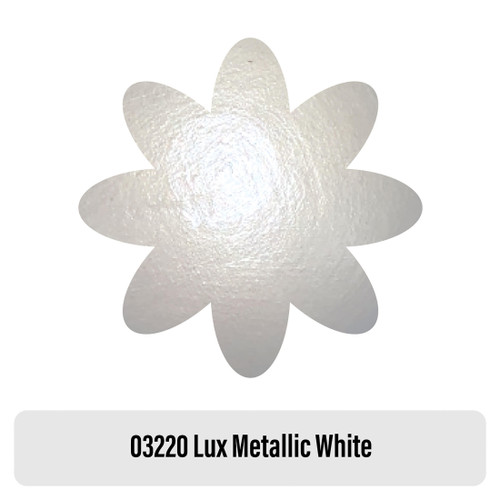 3 Pack - Delta Ceramcoat Lux Metallic Acrylic Paint 2oz-White - 5A002XXN-1GYR2 3 Pack - Delta Ceramcoat Lux Metallic Acrylic Paint 2oz-White - 5A002XXN-1GYR2