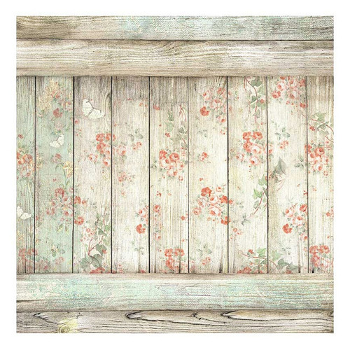 3 Pack - Stamperia Polyester Fabric 12"X12" 4/Pkg-House of Roses - 5A002WFT-1GX6Y