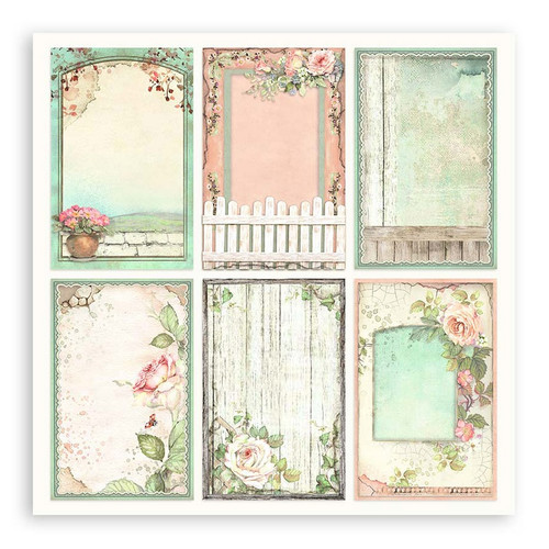 3 Pack - Stamperia Single-Sided Paper Pad 8"X8" 22/Pkg-House of Roses, 10 Designs/1 Each - 5A002WFG-1GX6N 3 Pack - Stamperia Single-Sided Paper Pad 8"X8" 22/Pkg-House of Roses, 10 Designs/1 Each - 5A002WFG-1GX6N