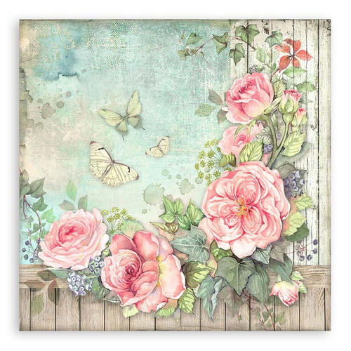 3 Pack - Stamperia Single-Sided Paper Pad 12"x12" 22/Pkg-House of Roses - 5A002WFK-1GX8F 3 Pack - Stamperia Single-Sided Paper Pad 12"x12" 22/Pkg-House of Roses - 5A002WFK-1GX8F