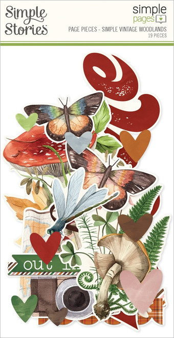 Simple Stories Simple Page Pieces-Simple Vintage Woodlands - 5A002WZS-1GXVG - 810150778823
