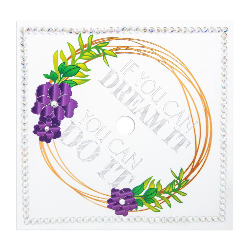 6 Pack - Craft Perfect Grad Cap Sticker-Dream It - 5A002MK4-1GP0N