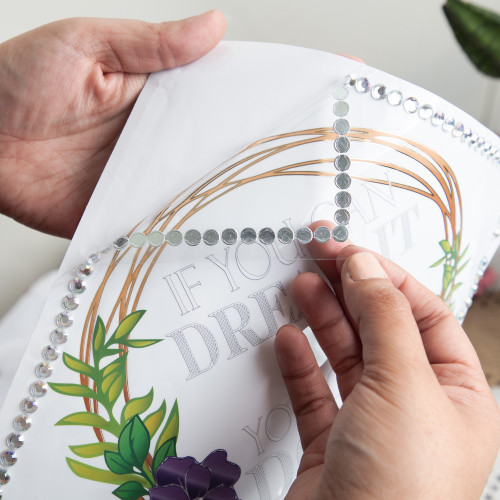 6 Pack - Craft Perfect Grad Cap Sticker-Dream It - 5A002MK4-1GP0N 6 Pack - Craft Perfect Grad Cap Sticker-Dream It - 5A002MK4-1GP0N