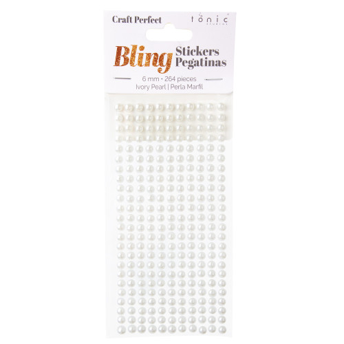 3 Pack - Jolee's Pearl Sticker Sheet 6MM-Ivory - 5A002ML6-1GP09 - 191648181623