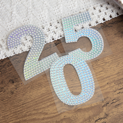 3 Pack - Jolee's Number Sticker -Crystal #0 - 5A002MK9-1GP0Q