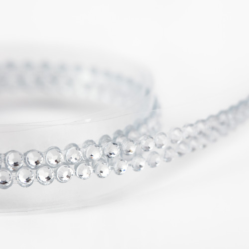 3 Pack Craft Perfect Rhinestone Sticker Roll 1YD -Clear 5A002MJV-1GP0V