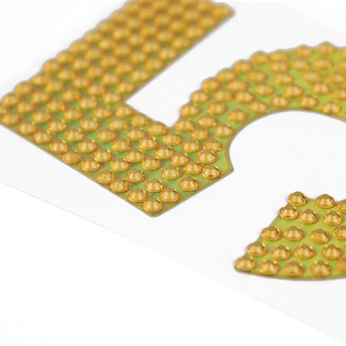 3 Pack - Craft Perfect Number Sticker -Gold #5 - 5A002MKK-1GP04