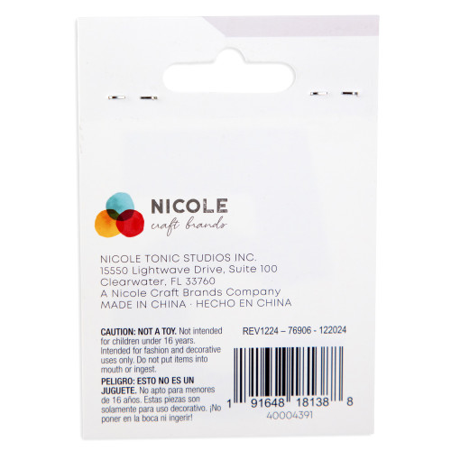3 Pack - Craft Perfect Number Sticker -Crystal #5 - 5A002MKC-1GP0Y