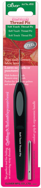 3 Pack - Clover Soft Touch Thread Pic-5.25" - 4910 - 051221500114