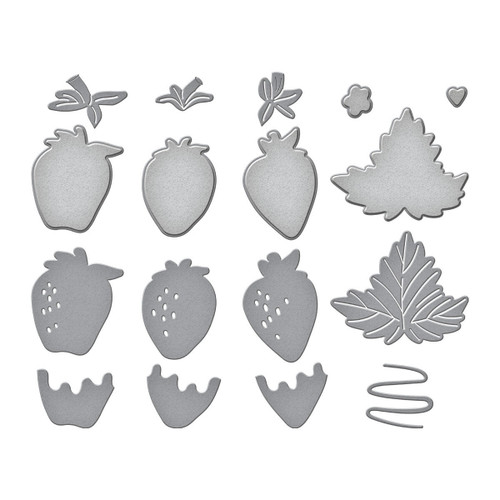 Spellbinders Etched Dies By Simon Hurley-Berry Best - 5A002XD0-1GYDF