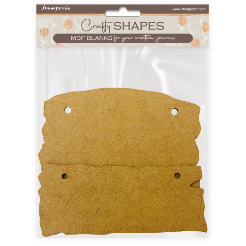 Stamperia Crafty Shapes-Hidden Grove Plates - 5A002WG5-1GX7B - 5993110042518
