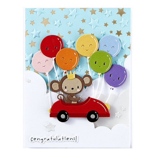 Spellbinders BetterPress Plate From Little Smiles Collection-Falling Stars - 5A002XDY-1GYD8 Spellbinders BetterPress Plate From Little Smiles Collection-Falling Stars - 5A002XDY-1GYD8