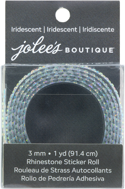 3 Pack - Jolee's Rhinestone Sticker Roll 1YD -Iridescent - 5A002MK6-1GP00 - 191648181593