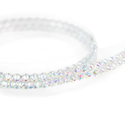 3 Pack - Craft Perfect Rhinestone Sticker Roll 1YD -Iridescent - 5A002MK6-1GP00 3 Pack - Craft Perfect Rhinestone Sticker Roll 1YD -Iridescent - 5A002MK6-1GP00