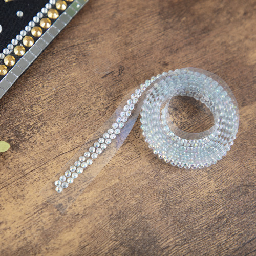 3 Pack - Craft Perfect Rhinestone Sticker Roll 1YD -Iridescent - 5A002MK6-1GP00 3 Pack - Craft Perfect Rhinestone Sticker Roll 1YD -Iridescent - 5A002MK6-1GP00