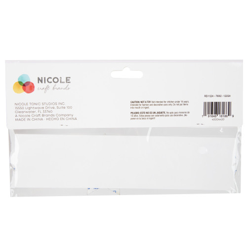 2 Pack - Chenille Self Adhesive Grad Patch Pack -White - 5A002MLD-1GP07 2 Pack - Chenille Self Adhesive Grad Patch Pack -White - 5A002MLD-1GP07