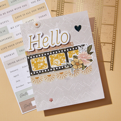 Spellbinders Embellishments From Rosie's Studio-Butterfly, Golden Afternoon - 5A002XDH-1GYDV