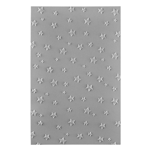 Spellbinders 3D Embossing Folder Little Smiles Collection-Wishing Stars - 5A002XDJ-1GYDR