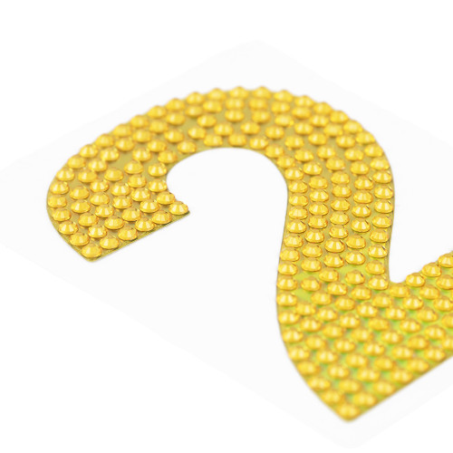 3 Pack - Jolee's Number Sticker -Gold #2 - 5A002MKF-1GP0P