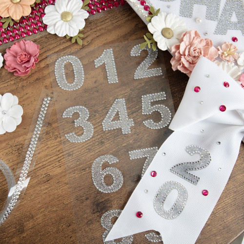 3 Pack - Craft Perfect Bling Sheet 2/Pkg -Numbers - 5A002MLG-1GP0R