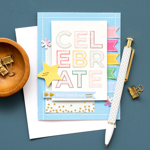 DCWV Double-Sided Cardstock Stack 12"X12" 36/Pkg-Diecut Shapes, 12 Designs/3 Each - PS614318