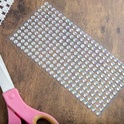 Craft Perfect Rhinestone Sticker Sheet 6MM-Iridescent - 5A002MKZ-1GP1C Craft Perfect Rhinestone Sticker Sheet 6MM-Iridescent - 5A002MKZ-1GP1C