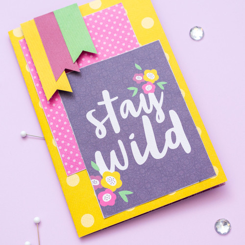 DCWV Double-Sided Cardstock Stack 12"X12" 36/Pkg-Wild & Free W/Gold Foil - PS615016 DCWV Double-Sided Cardstock Stack 12"X12" 36/Pkg-Wild & Free W/Gold Foil - PS615016