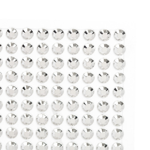 Craft Perfect Rhinestone Sticker Sheet 6MM-Silver - 5A002MJZ-1GNZV Craft Perfect Rhinestone Sticker Sheet 6MM-Silver - 5A002MJZ-1GNZV
