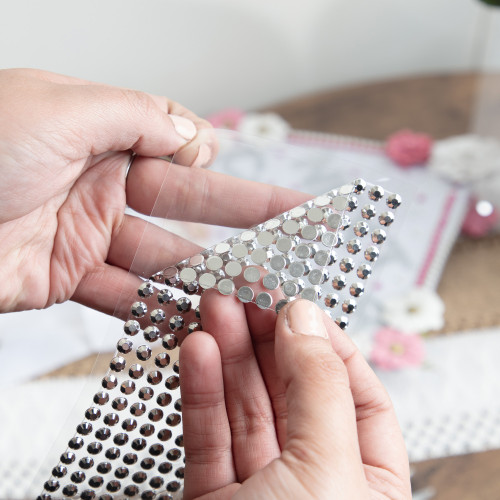 Craft Perfect Rhinestone Sticker Sheet 6MM-Silver - 5A002MJZ-1GNZV Craft Perfect Rhinestone Sticker Sheet 6MM-Silver - 5A002MJZ-1GNZV