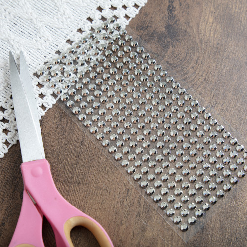 Craft Perfect Rhinestone Sticker Sheet 6MM-Silver - 5A002MJZ-1GNZV Craft Perfect Rhinestone Sticker Sheet 6MM-Silver - 5A002MJZ-1GNZV