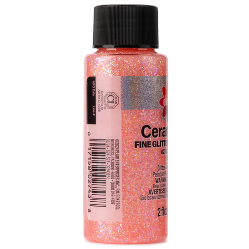 Delta Ceramcoat Fine Glitter Explosion Acrylic Paint 2oz-Blush - 5A002XXP-1GYR4 Delta Ceramcoat Fine Glitter Explosion Acrylic Paint 2oz-Blush - 5A002XXP-1GYR4