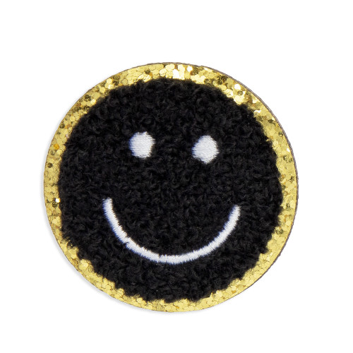 Craft Perfect Chenille Self Adhesive Grad Patch Pack -Black - 5A002MK8-1GNZW