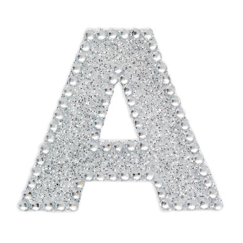 Craft Perfect Bling Sheet 2/Pkg 1.5"-Crystal Letters - 5A002MK5-1GP19 Craft Perfect Bling Sheet 2/Pkg 1.5"-Crystal Letters - 5A002MK5-1GP19