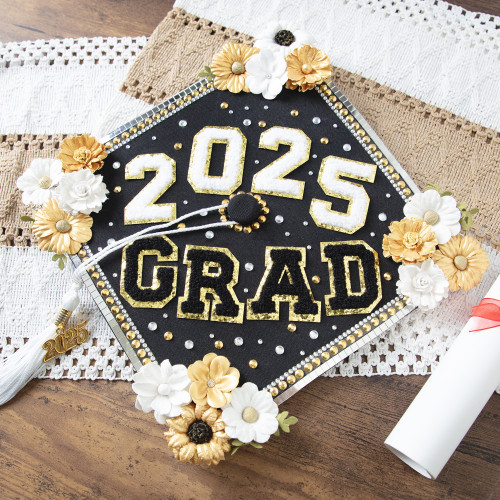 Craft Perfect Grad Flower Pack-White - 5A002ML2-1GNZX Craft Perfect Grad Flower Pack-White - 5A002ML2-1GNZX