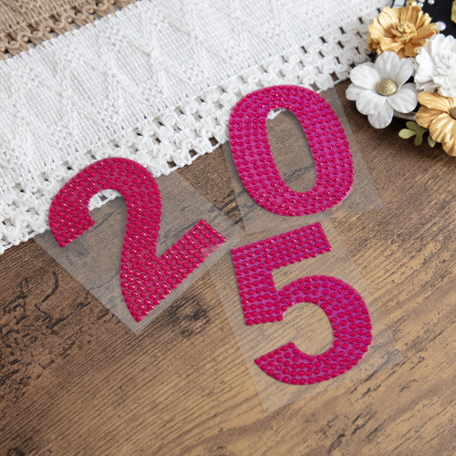 Craft Perfect Number Sticker -Pink #2 - 5A002MKV-1GNZY Craft Perfect Number Sticker -Pink #2 - 5A002MKV-1GNZY