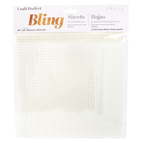 Jolee's Pearl Sticker Sheet 10"X10" 6MM-Ivory - 5A002MKT-1GP01 - 191648181678