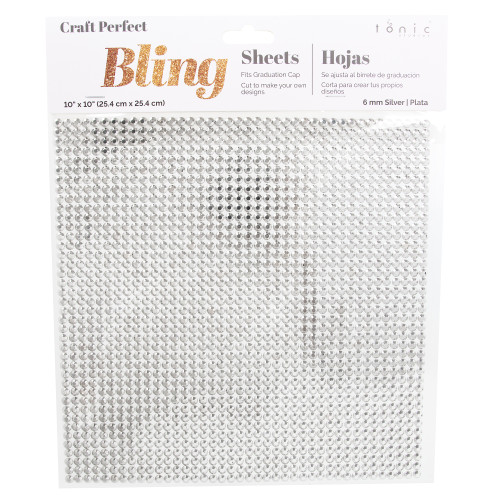 Jolee's Gem 10"X10" Gem Sheet 6MM-Silver - 5A002MJW-1GP03 - 191648181517 Jolee's Gem 10"X10" Gem Sheet 6MM-Silver - 5A002MJW-1GP03 - 191648181517