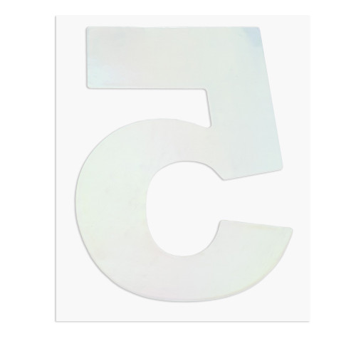 Craft Perfect Number Sticker -Gold #5 - 5A002MKK-1GP04