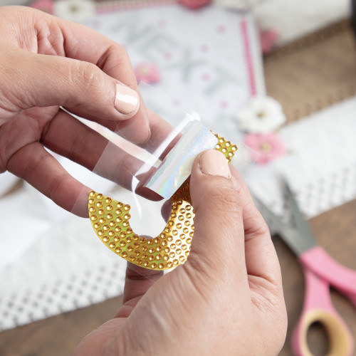 Craft Perfect Number Sticker -Gold #5 - 5A002MKK-1GP04