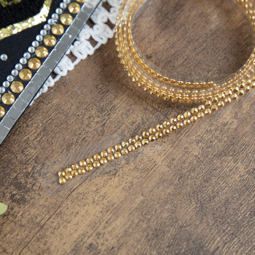 Jolee's Rhinestone Sticker Roll 1YD -Gold - 5A002MKW-1GP0H