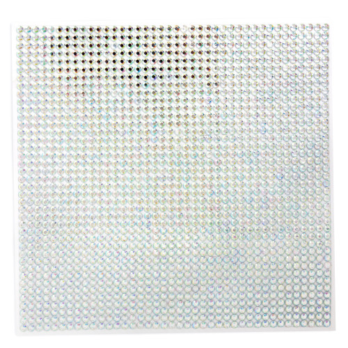 Jolee's Gem 10"X10" Gem Sheet 6MM-Iridescent - 5A002MK3-1GP0K