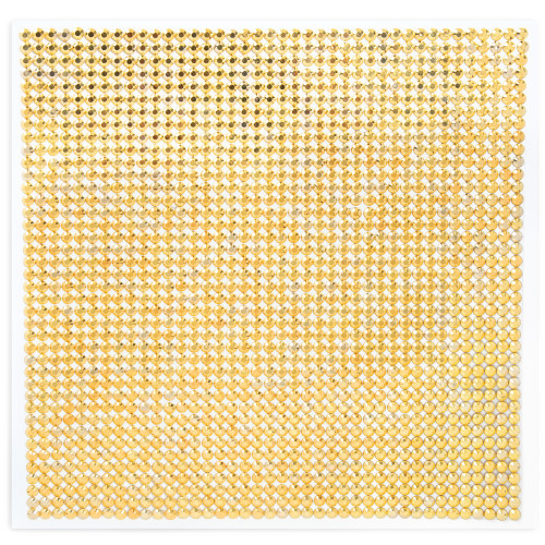 Jolee's Gem 10"X10" Gem Sheet 6MM-Gold - 5A002MKS-1GP0G