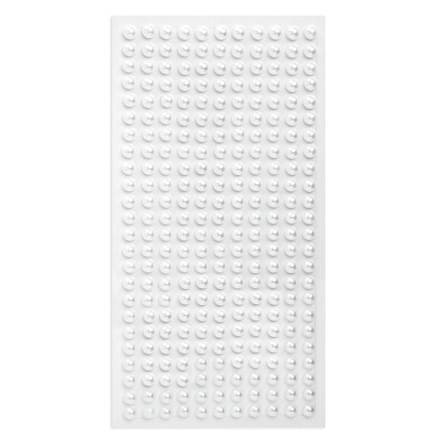 Jolee's Pearl Sticker Sheet 6MM-White - 5A002MKP-1GP0M