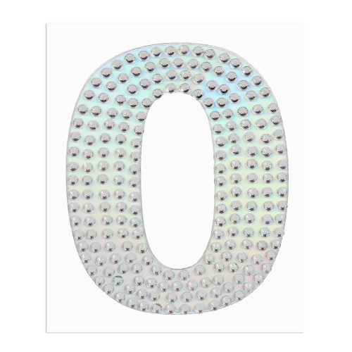 Jolee's Number Sticker -Crystal #0 - 5A002MK9-1GP0Q