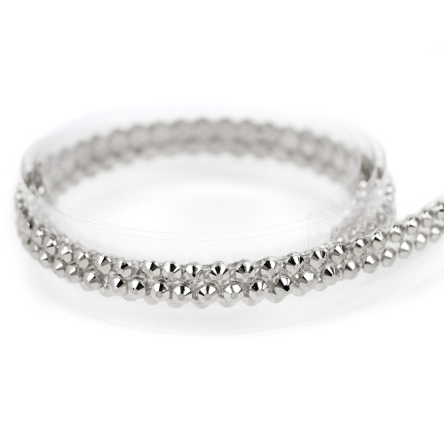 Jolee's Rhinestone Sticker Roll 1YD -Silver - 5A002MK0-1GP0D