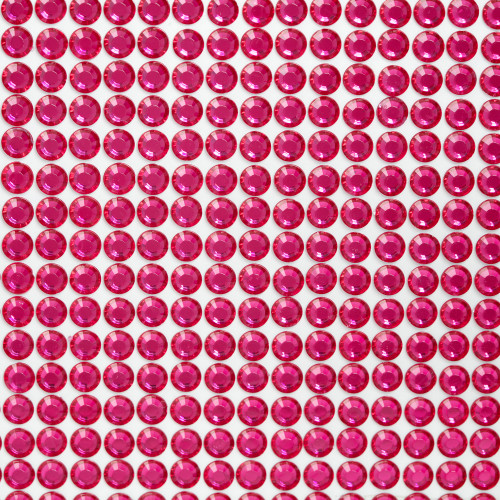 Craft Perfect Gem 10"X10" Gem Sheet 6MM-Pink - 5A002MKX-1GP15